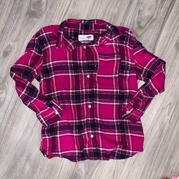 Girl’s Plaid Long Sleeve - Picture 1 of 2
